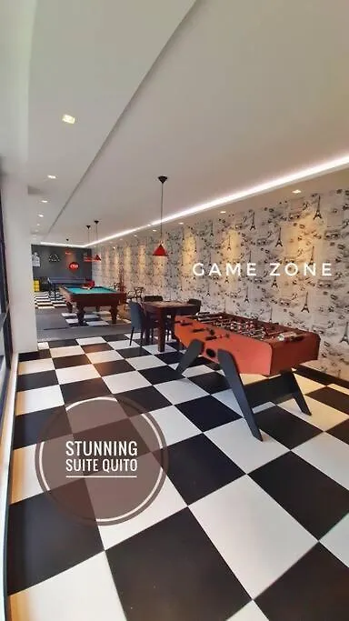 Suite Ejecutiva Parque La Carolina Con Piscina, Spa, Gym Quito Apartment